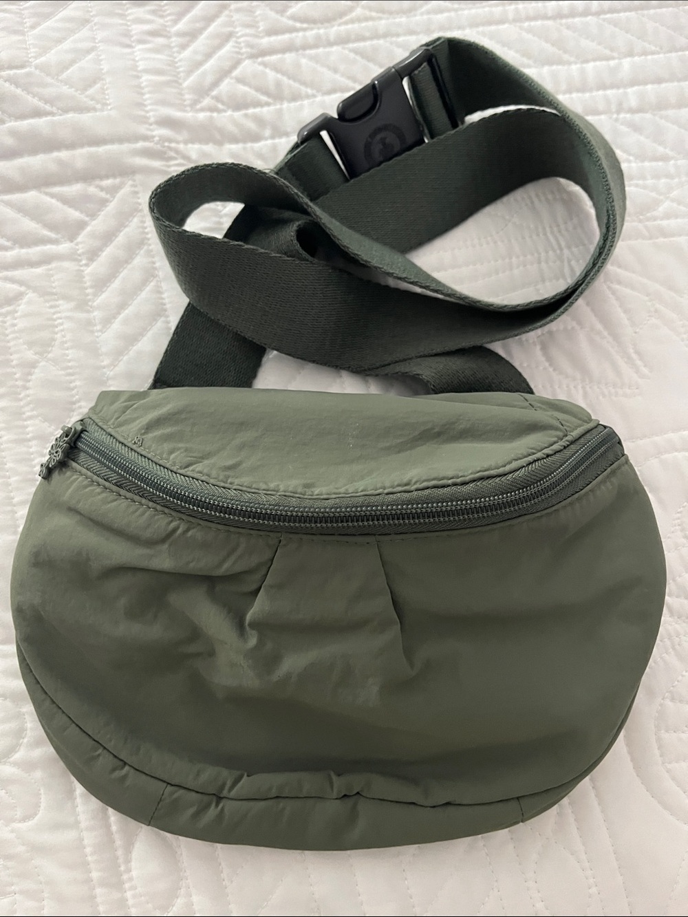 Women’s Olive Green Waist Bag/Sling
